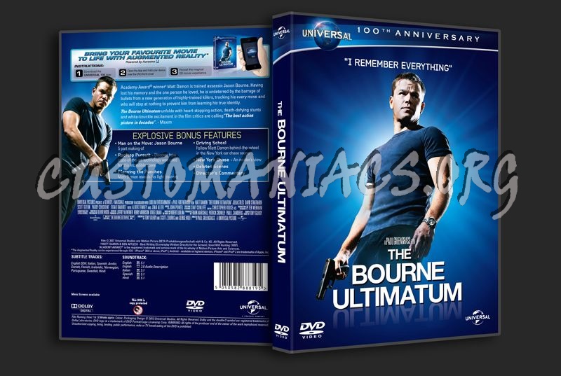 The Bourne Ultimatum dvd cover