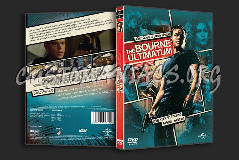 The Bourne Ultimatum dvd cover