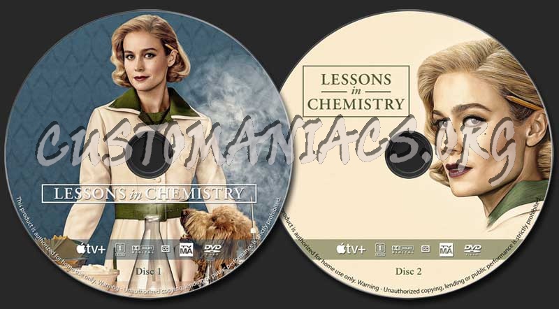 Lessons in Chemistry (TV mini-series) dvd label