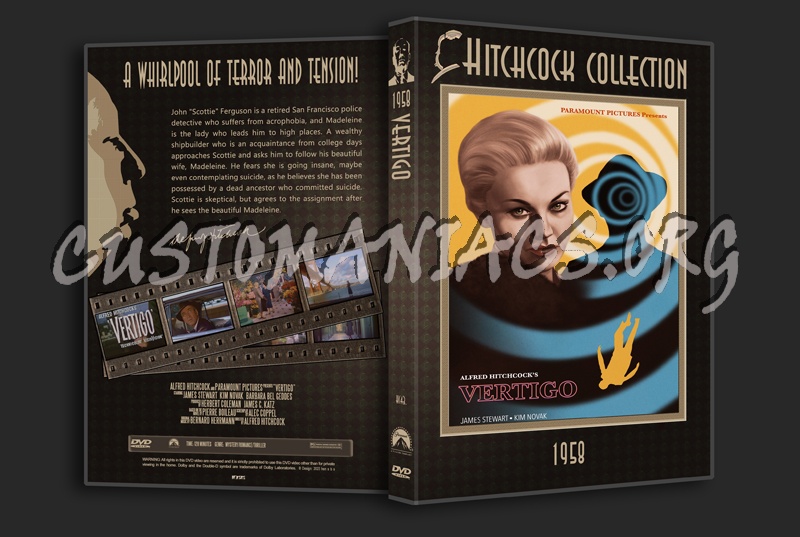 Hitchcock Collection 43: Vertigo  (1958) dvd cover