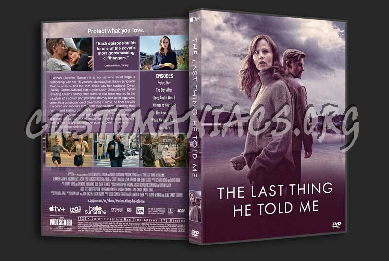 The Last Thing He Told Me (TV mini-series) dvd cover