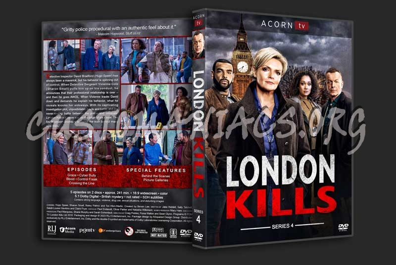 London Kills - Series 4 dvd cover