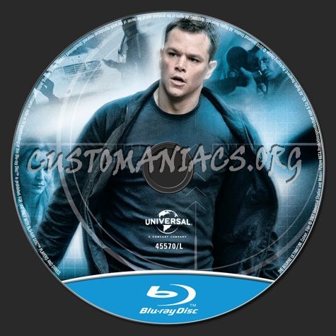 The Bourne Ultimatum blu-ray label