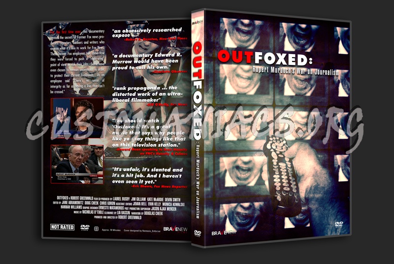 Outfoxed: Rupert Murdoch's War of Journalism dvd cover