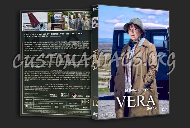 Vera - Set 12 dvd cover