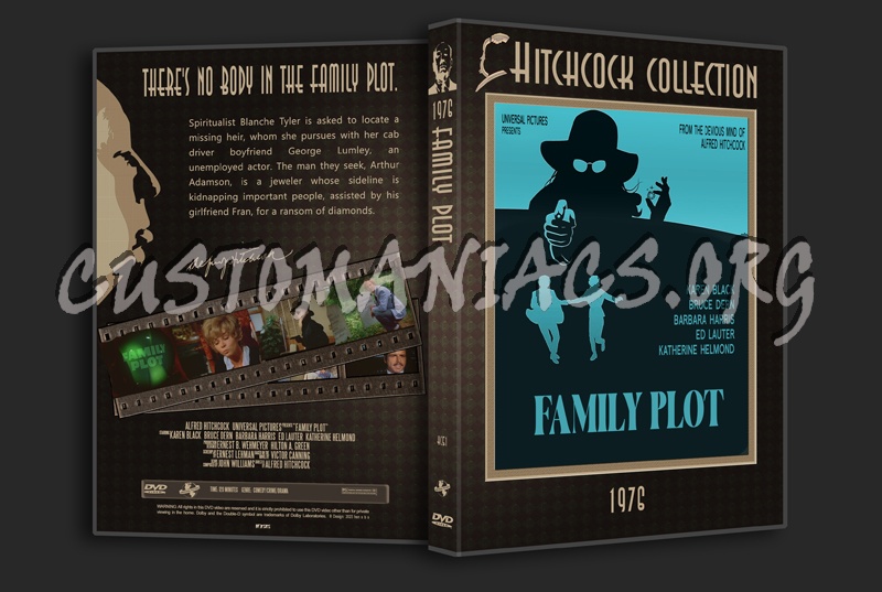 Hitchcock Collection 51: Family Plot (1976) dvd cover