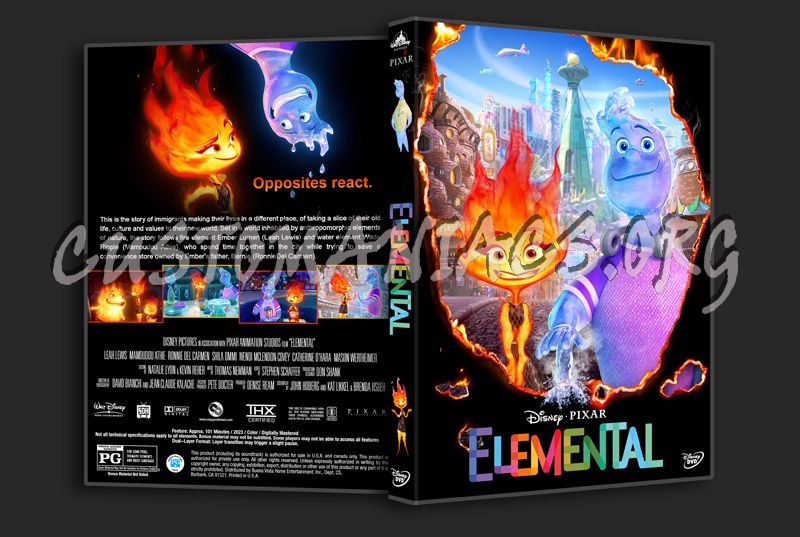 Elemental dvd cover