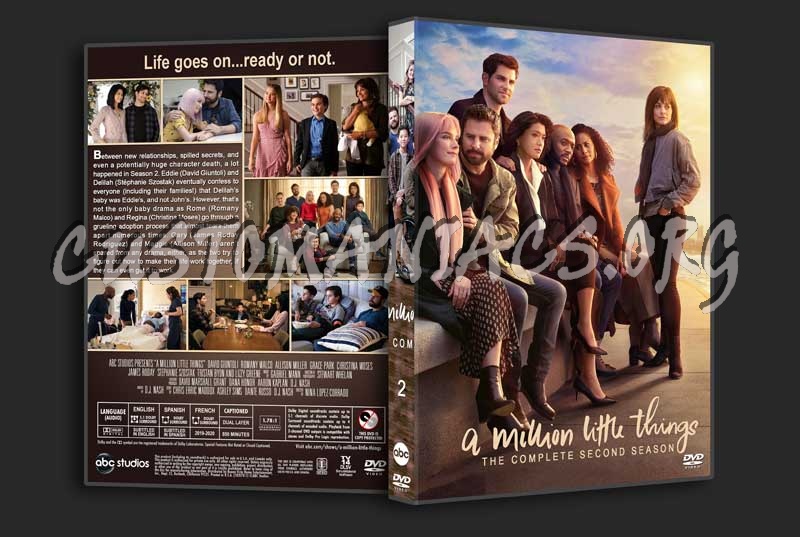 A Million Little Things - The Complete Series (spanning spine) dvd cover