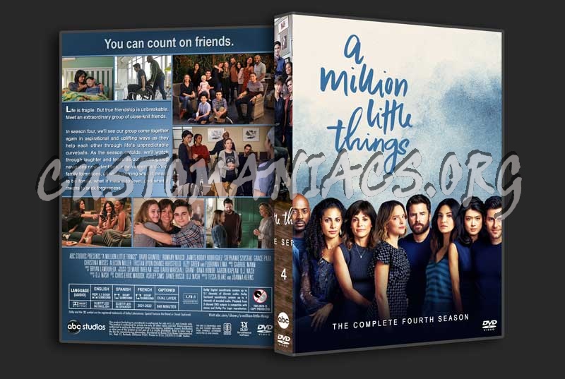 A Million Little Things - The Complete Series (spanning spine) dvd cover