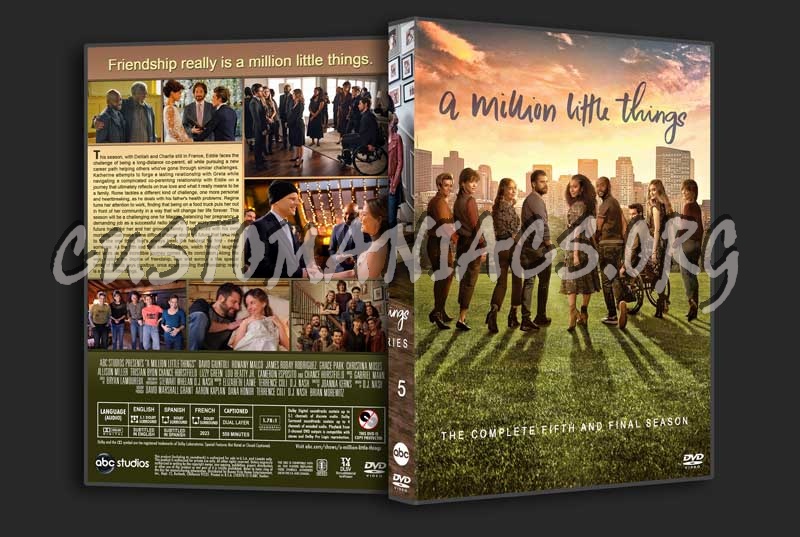 A Million Little Things - The Complete Series (spanning spine) dvd cover