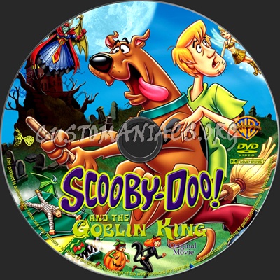 Scooby-Doo and the Goblin King dvd label