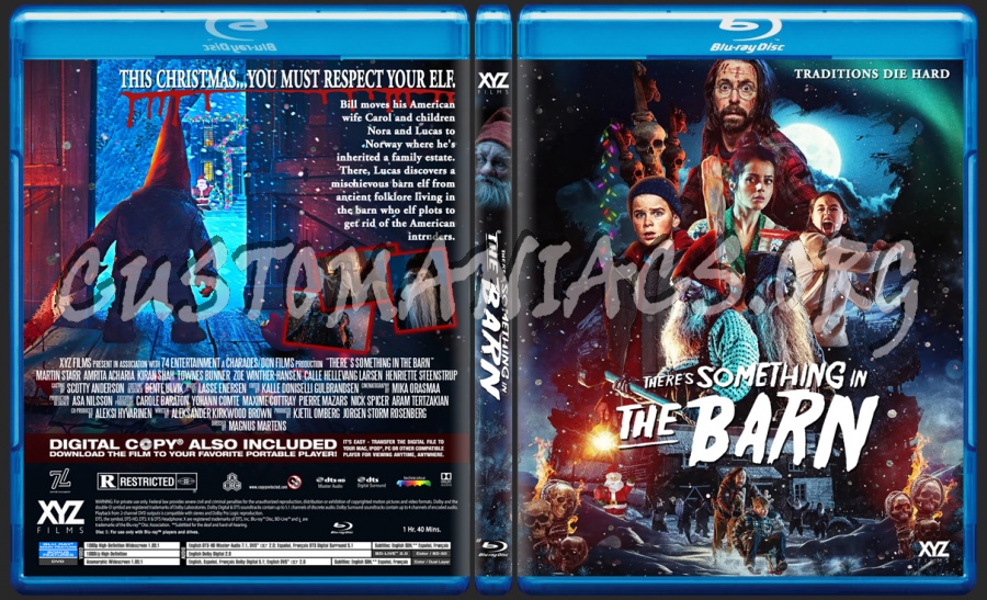 There's Something In The Barn blu-ray cover