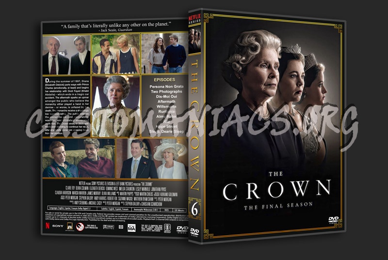 The Crown - Season 6 dvd cover