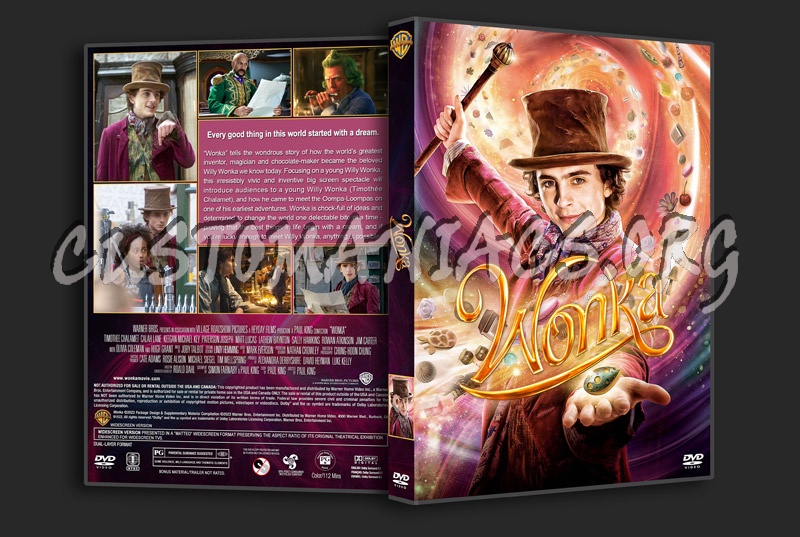 Wonka dvd cover