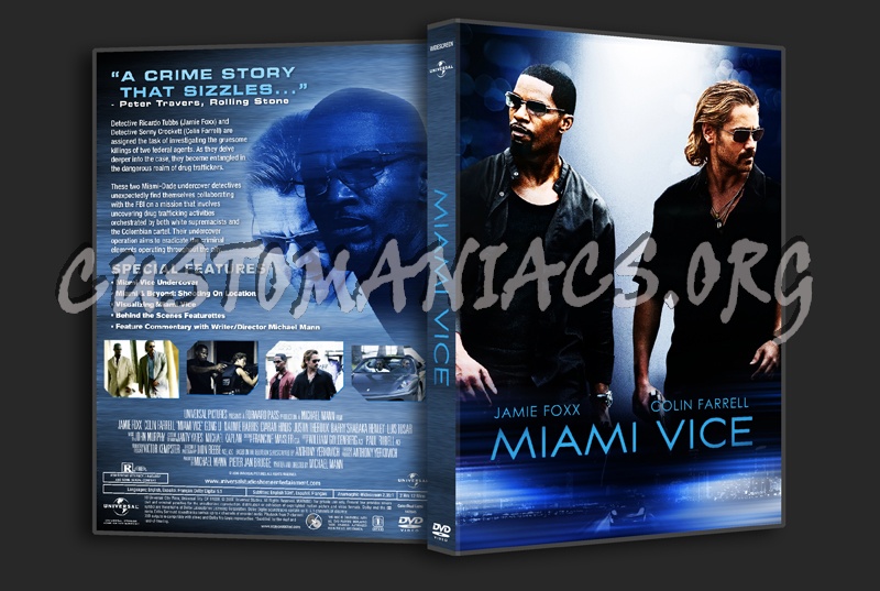 Miami Vice dvd cover