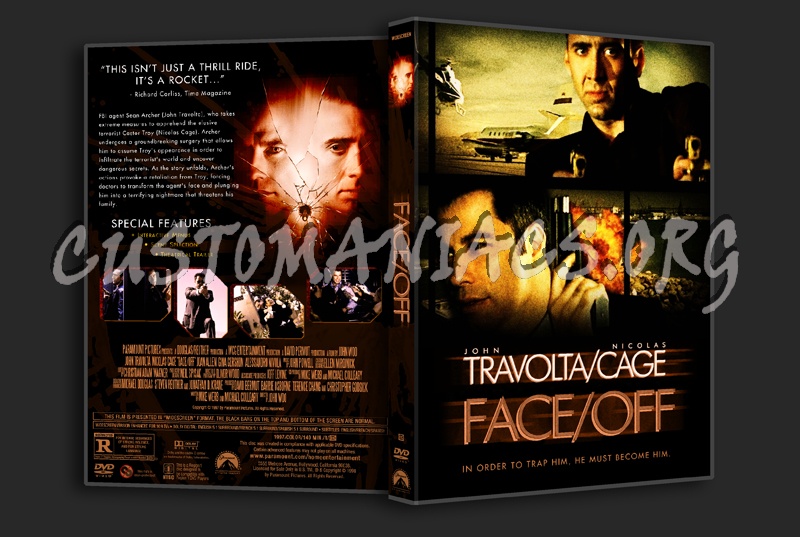 Face/Off dvd cover