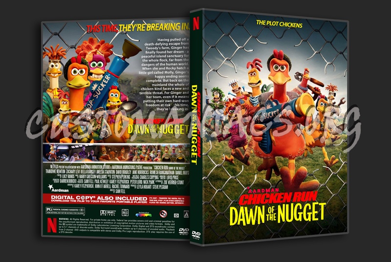 Chicken Run:Dawn Of The Nugget dvd cover