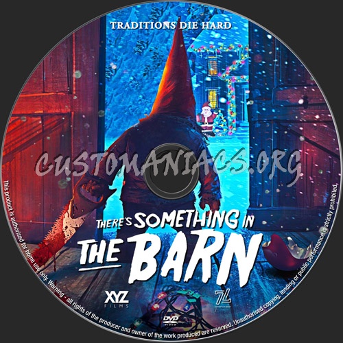 There's Something In The Barn dvd label