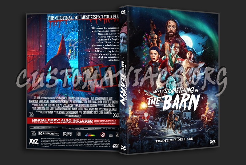 There's Something In The Barn dvd cover