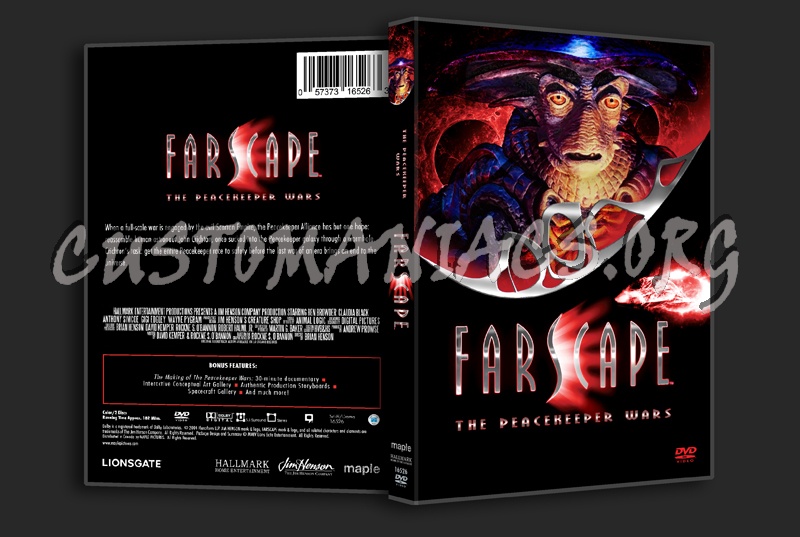 Farscape - The Peacekeeper Wars dvd cover