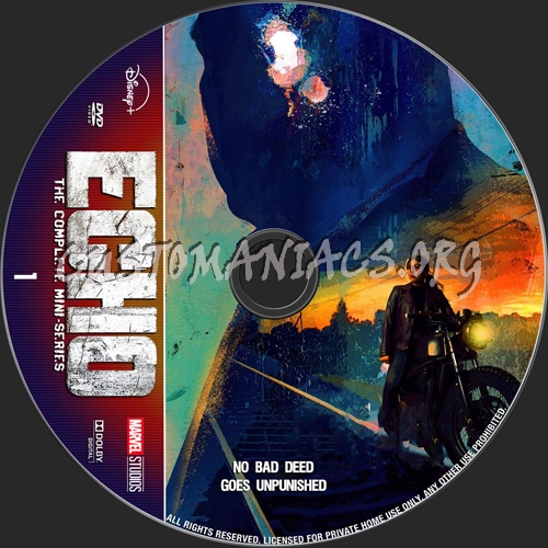 Echo Season 1 dvd label