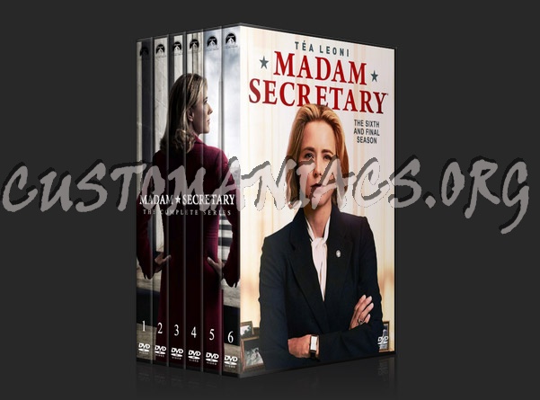 Madam Secretary - The Complete Series (spanning spine) dvd cover