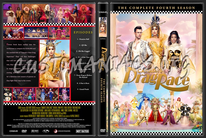 Canada's Drag Race - Season 4 dvd cover