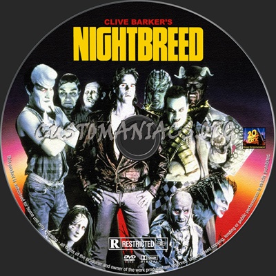 Nightbreed dvd label