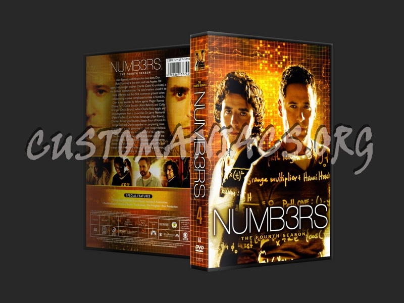 Numb3rs Season 4 (Numbers) dvd cover