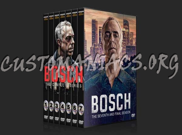 Bosch - The Complete Series (spanning spine) dvd cover