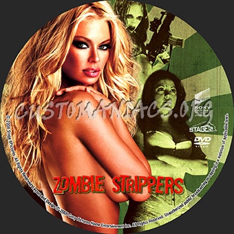 Zombie Strippers dvd label