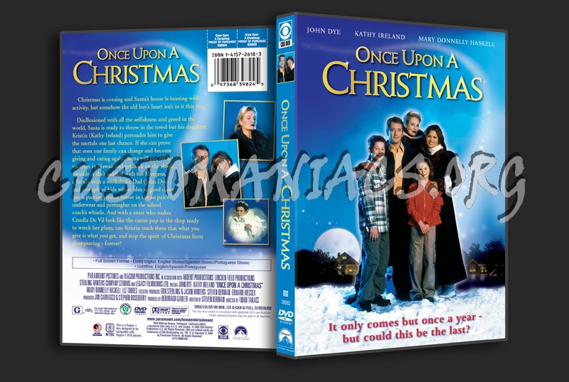 Once Upon A Christmas dvd cover