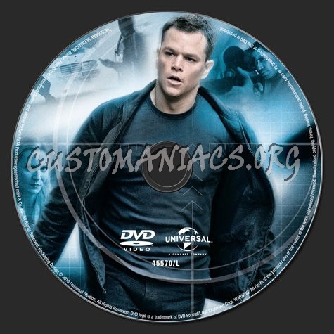 The Bourne Ultimatum dvd label