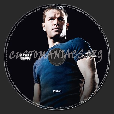 The Bourne Ultimatum dvd label