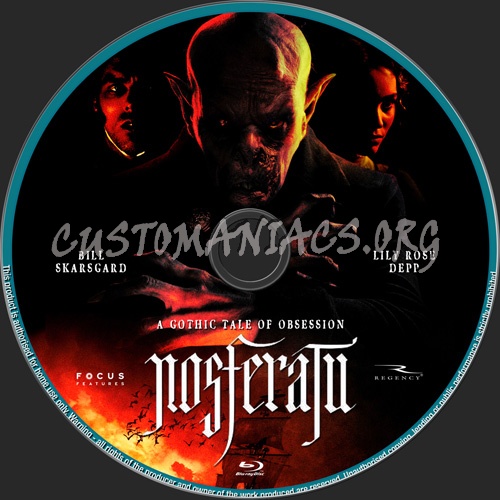 Nosferatu blu-ray label