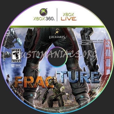 Fracture dvd label