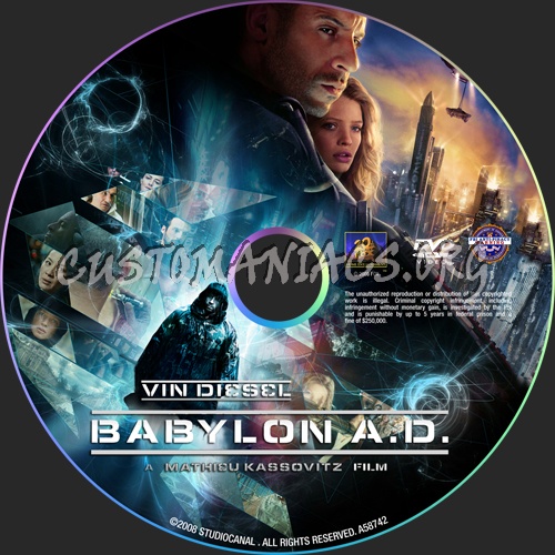 Babylon A.D. dvd label - DVD Covers & Labels by Customaniacs, id: 47562 ...