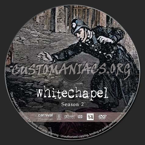 Whitechapel - Season 2 dvd label