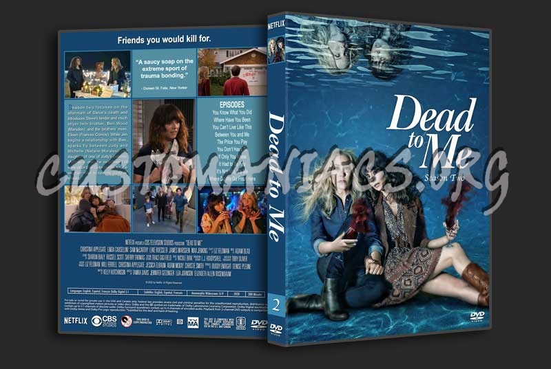Dead to Me - Season 2 dvd cover
