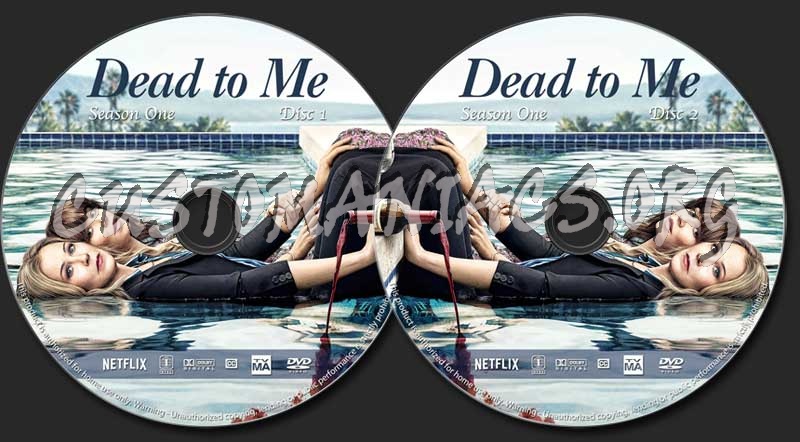 Dead to Me - Season 1 dvd label