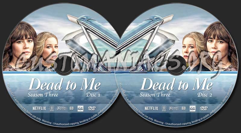 Dead to Me - Season 3 dvd label