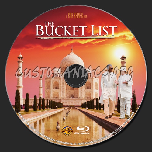 The Bucket List blu-ray label