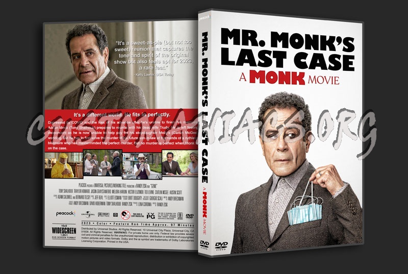 Mr. Monks Last Case dvd cover