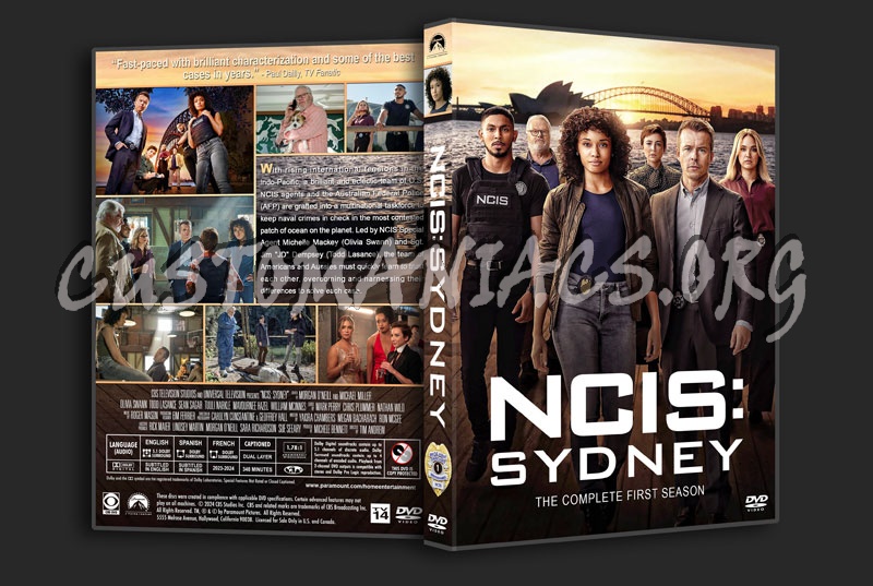 NCIS: Sydney - Season 1 dvd cover