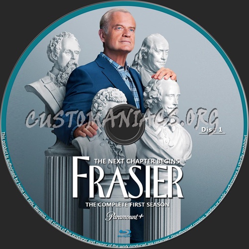 Frasier Season 1 blu-ray label