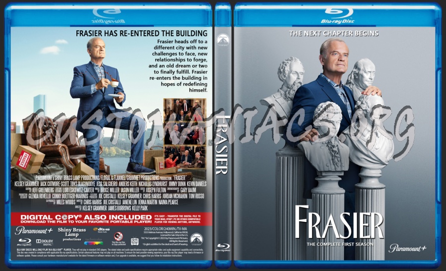 Frasier Season 1 blu-ray cover