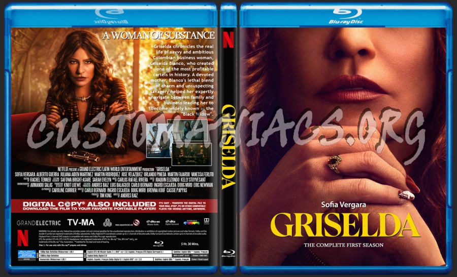 Griselda Season 1 blu-ray cover