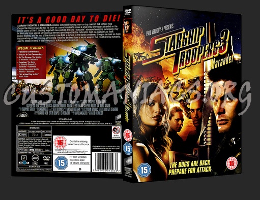 Starship Troopers 3 dvd cover