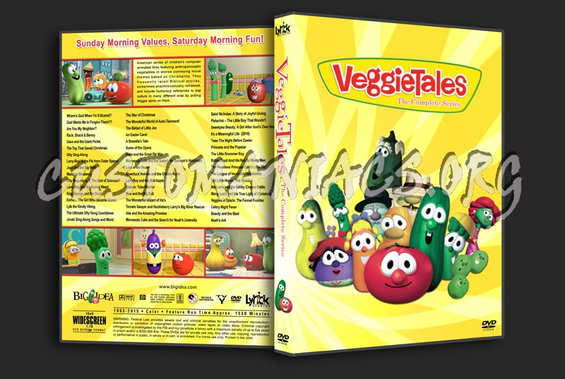 VeggieTales: The Complete Series dvd cover