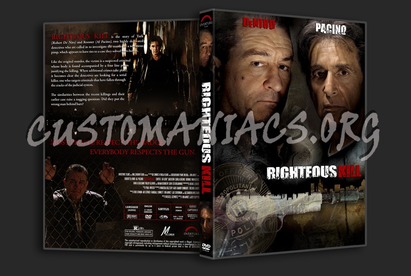 Righteous Kill dvd cover